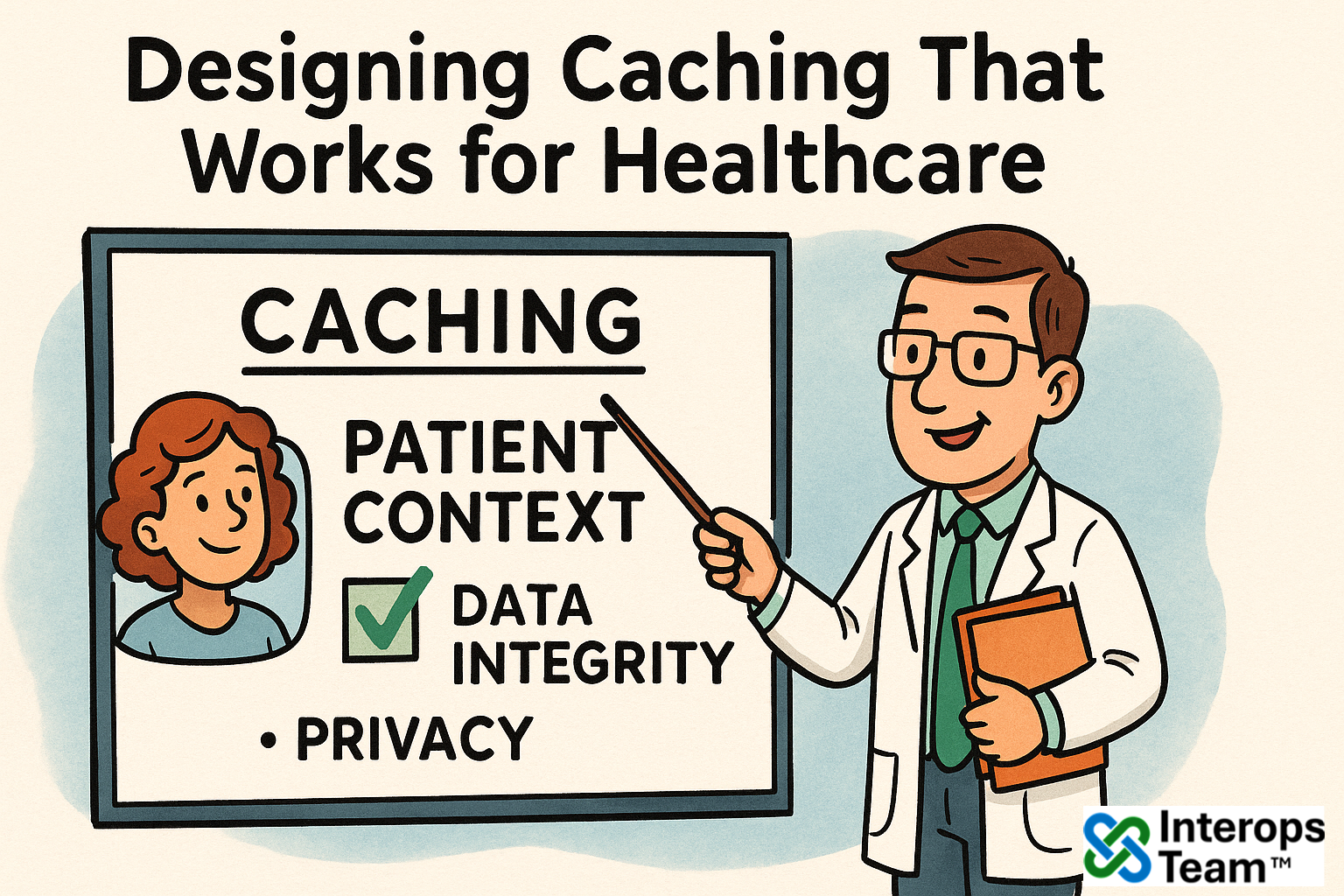 Caching considerations and the impact of latency in healthcare