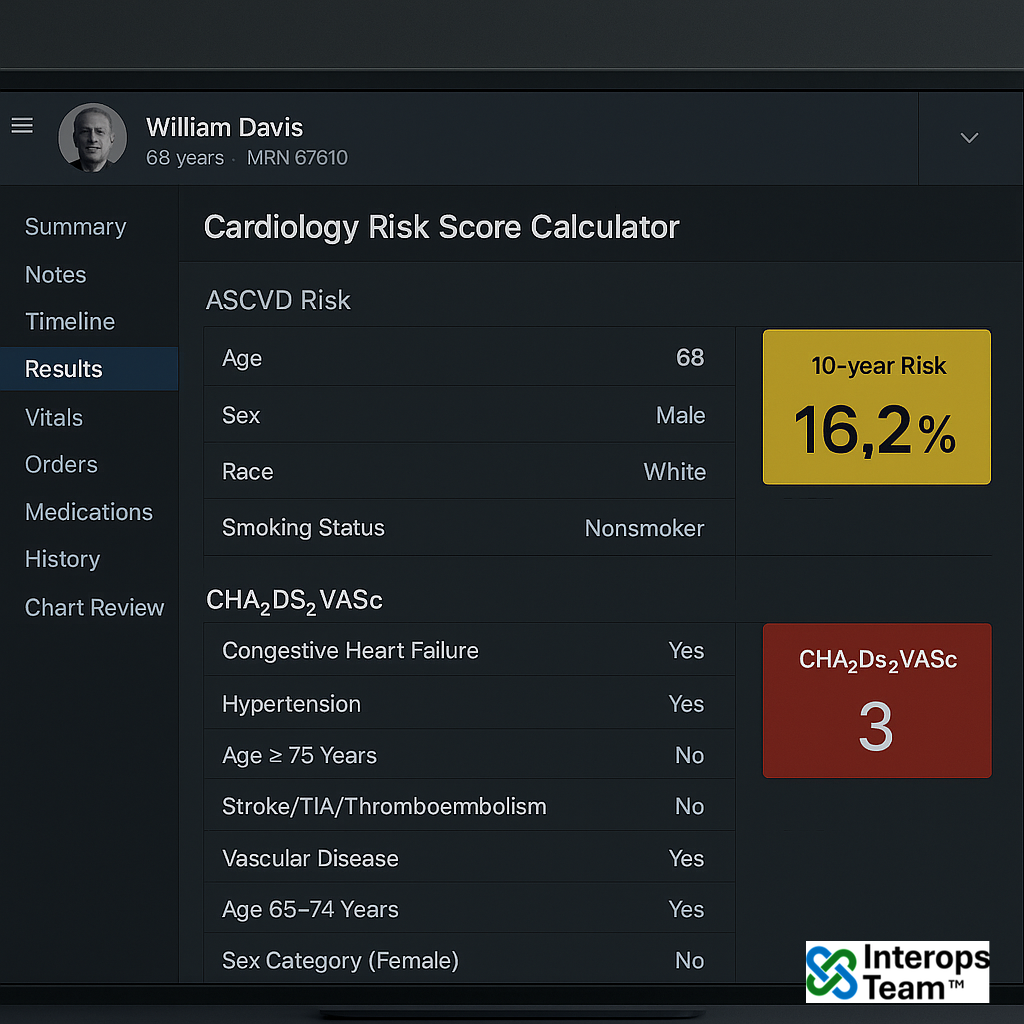 Cardiac Risk & Medication Reconciliation Hub