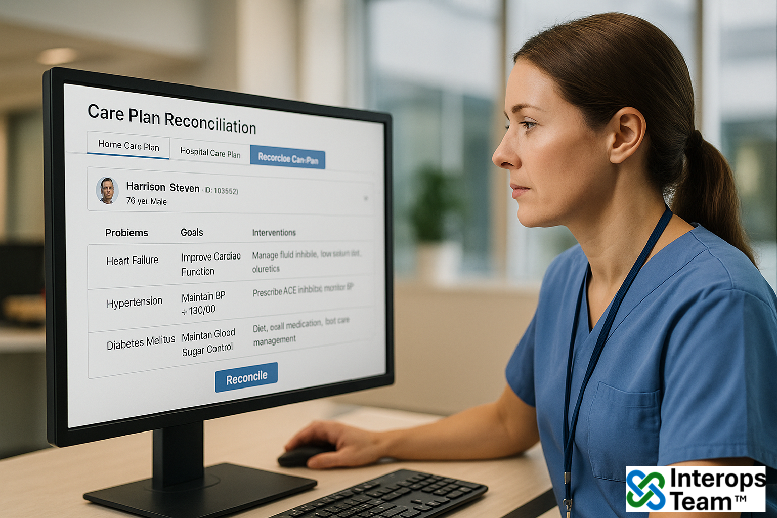 Care Plan Reconciliation (EMR Sync)