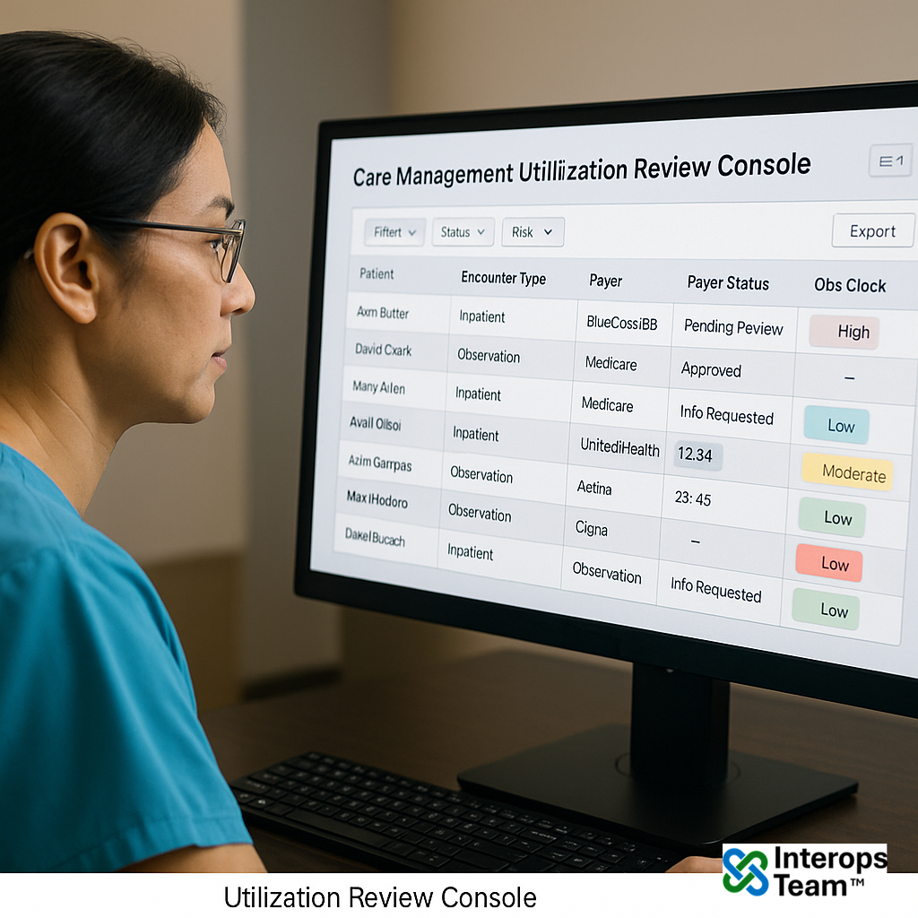 Utilization Review & Status Manager
