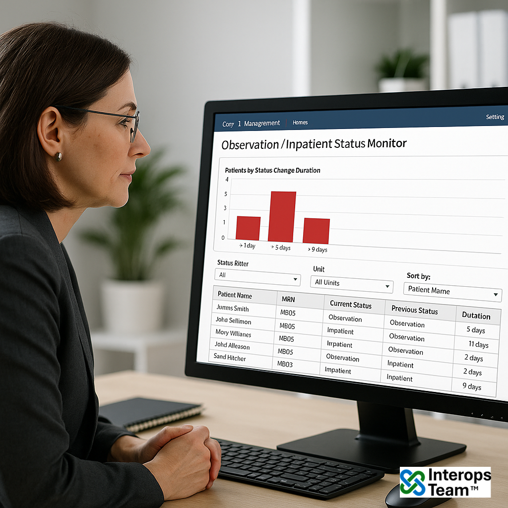 Observation vs. Inpatient Status Monitor