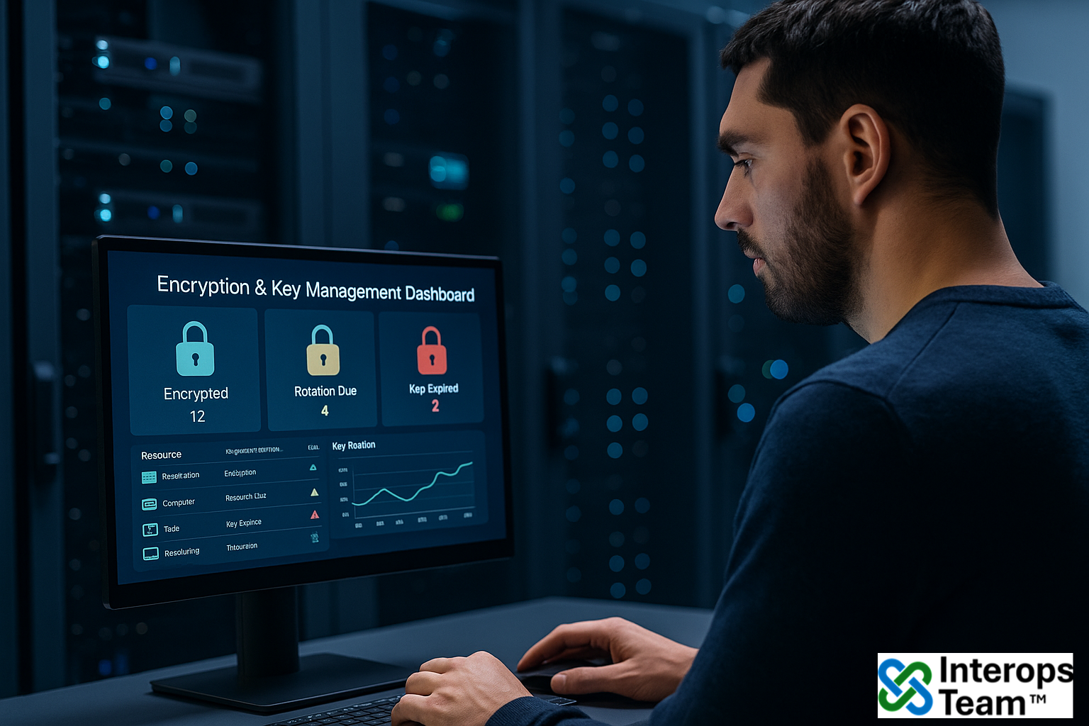 ePHI Encryption & Key Management Dashboard