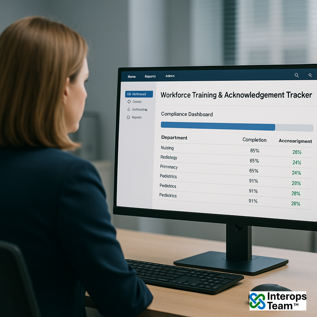 Workforce Training & Acknowledgment Tracker