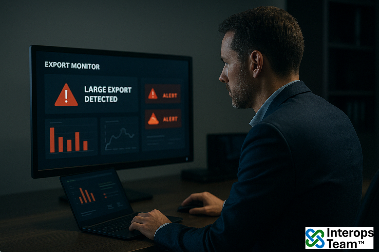 PHI Export & Download Monitor