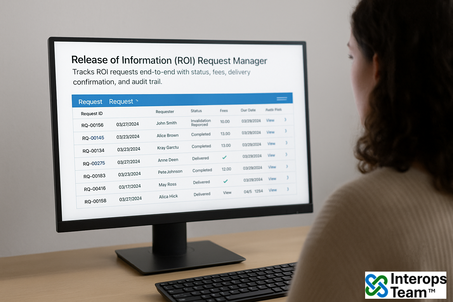 Release of Information (ROI) Request Manager