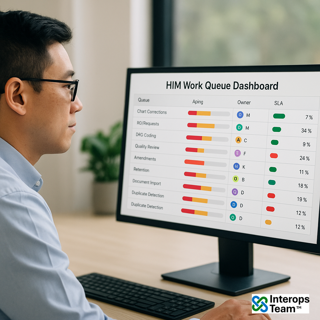 HIM Work Queue Dashboard