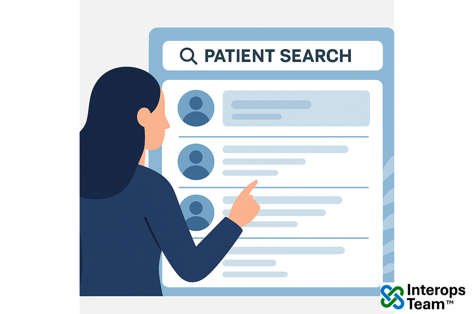 Patient search controls
