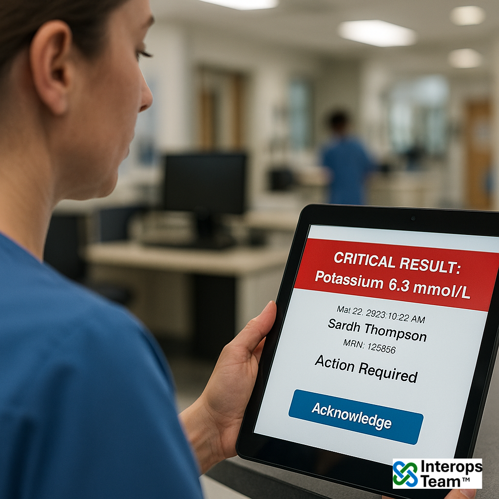 Critical Result Alert Tracker