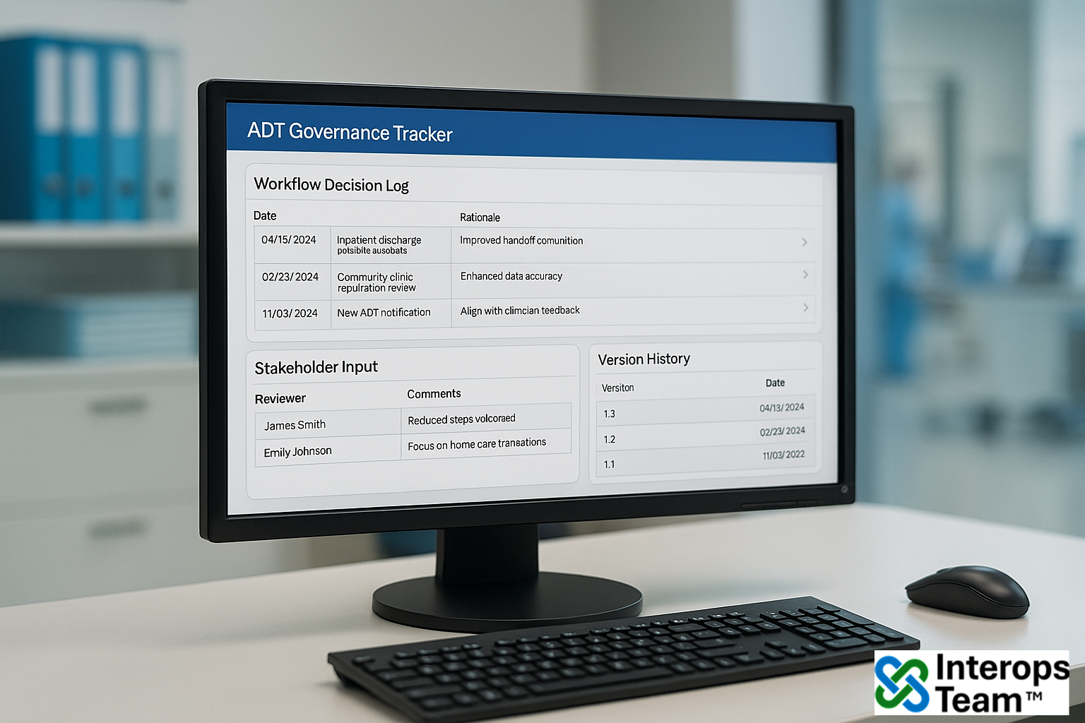 ADT Governance Tracker