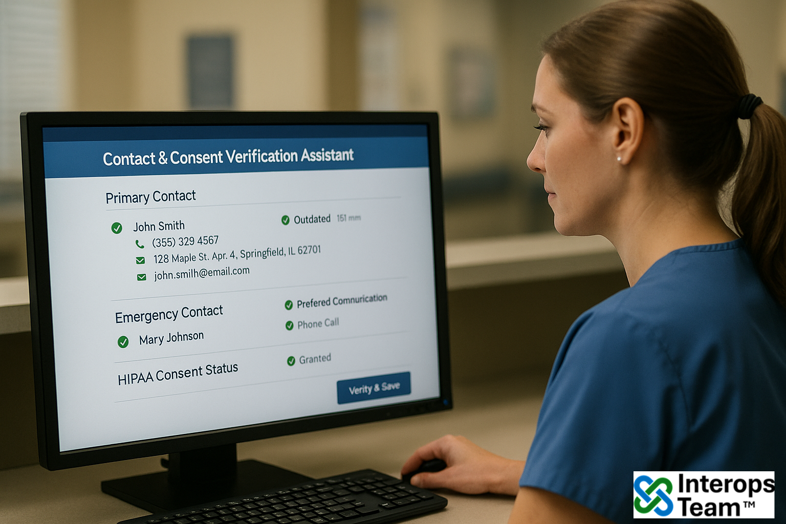 Contact & Consent Verification Assistant
