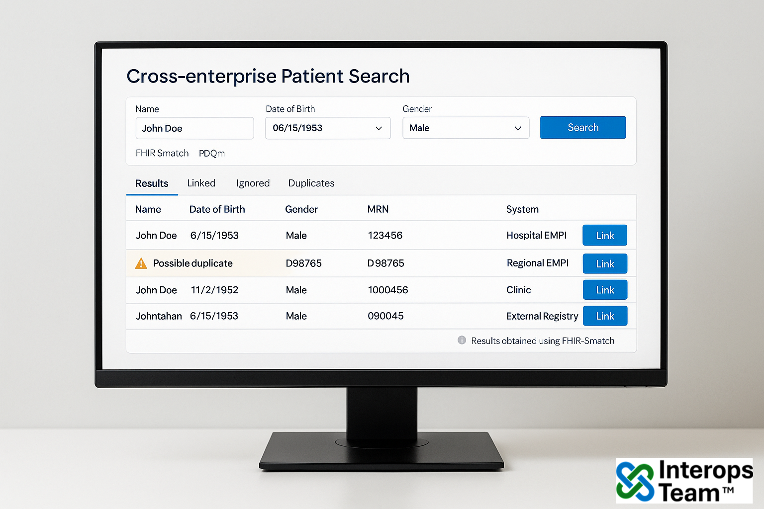 Cross-Enterprise Patient Search
