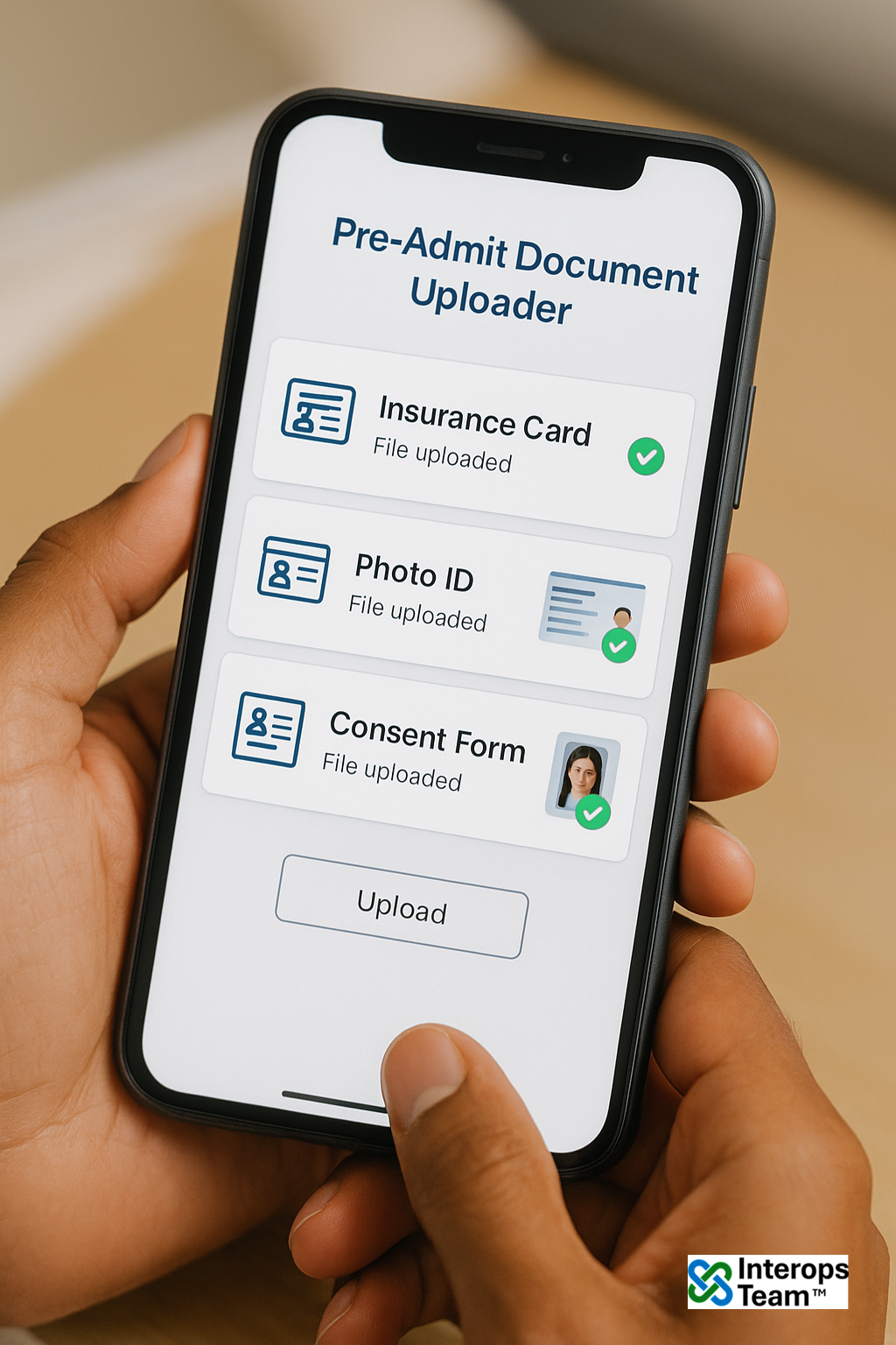 Pre-Admit Document Uploader