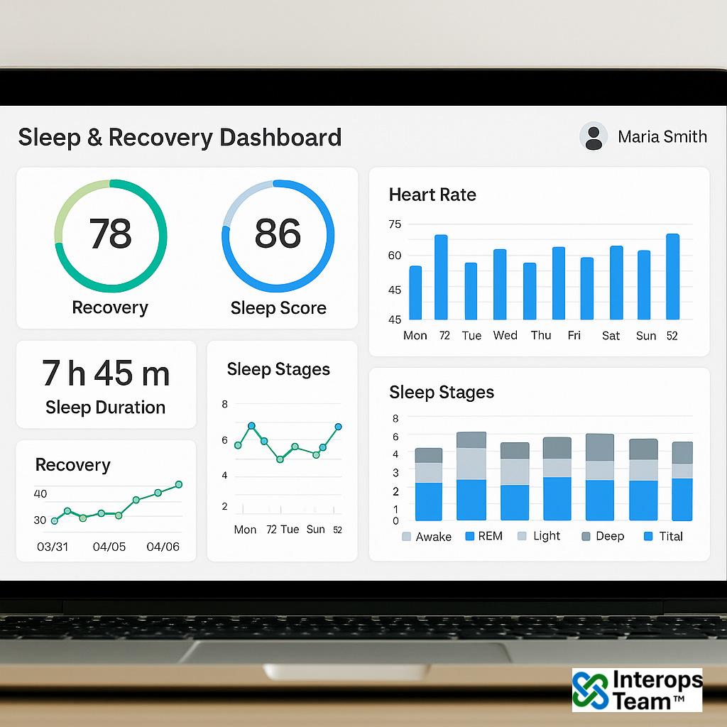 Sleep & Recovery Dashboard