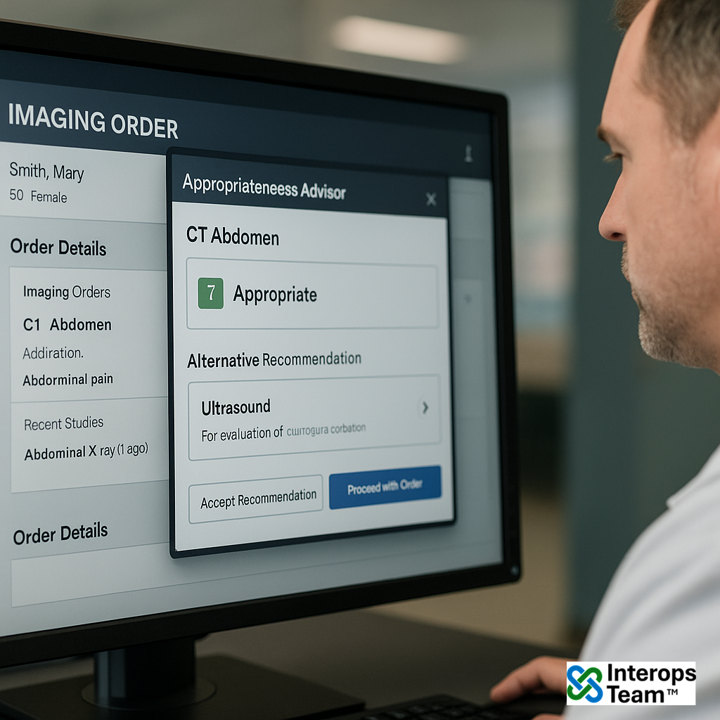 Imaging Order Appropriateness Advisor