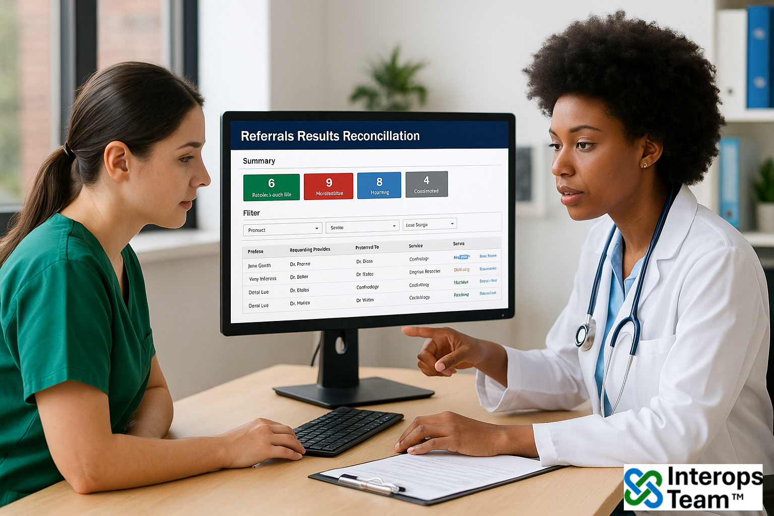 Referral Results Reconciliation