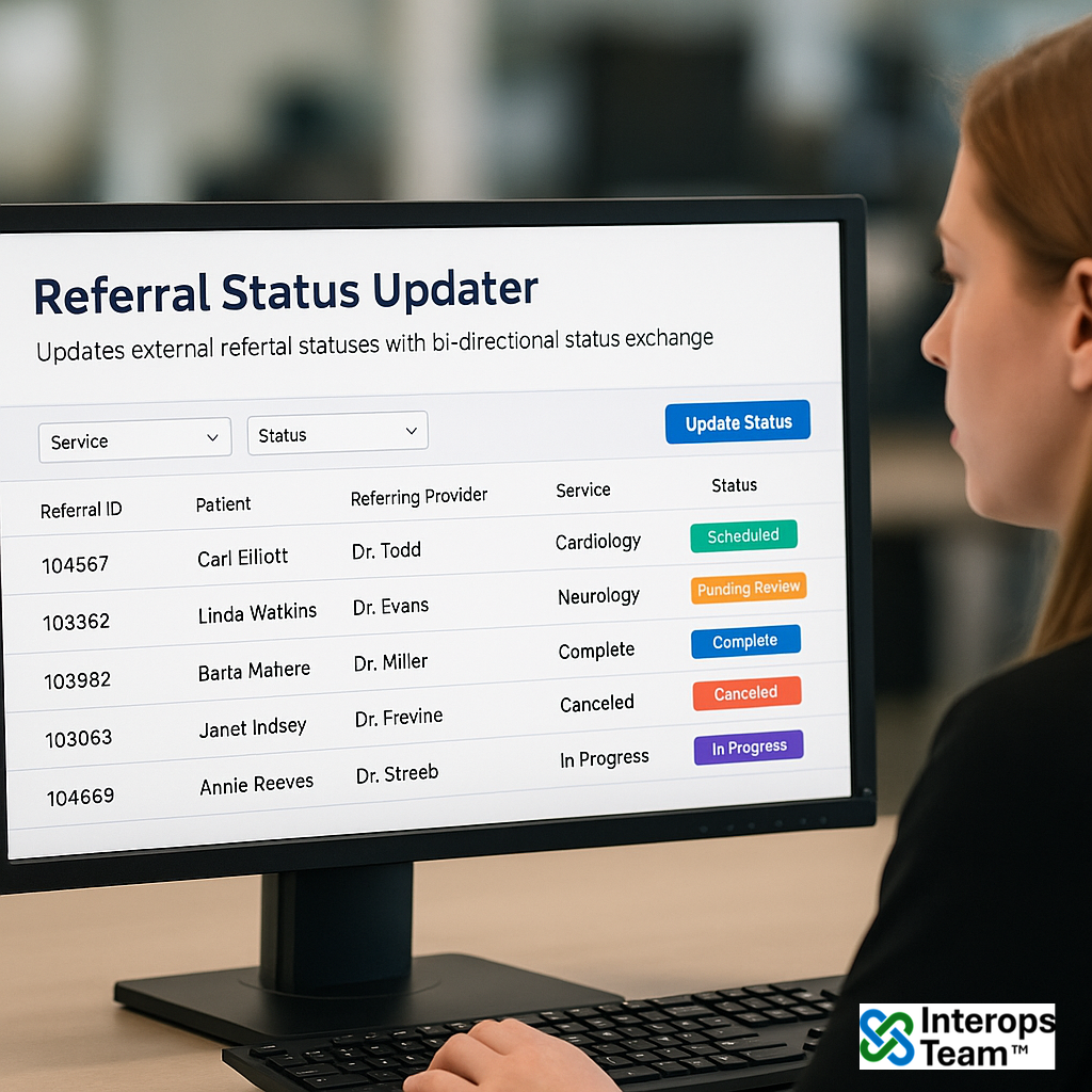 Referral Status Updater