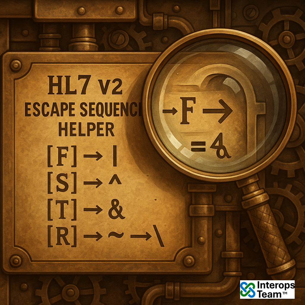 HL7 v2 Escape Sequences